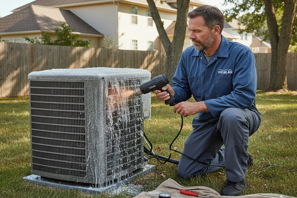 how to fix frozen ac coils