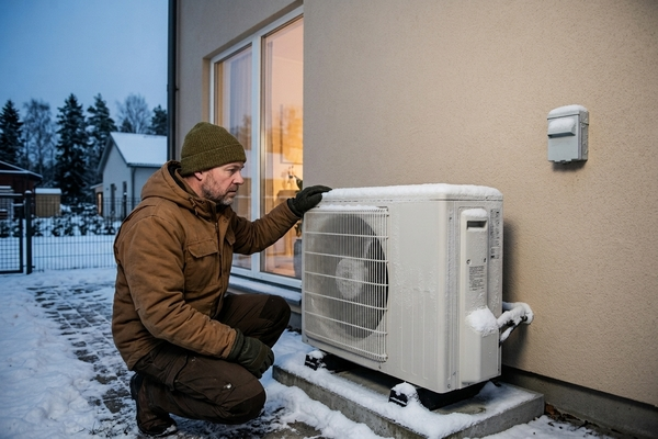 why is my heat pump blowing cold air
