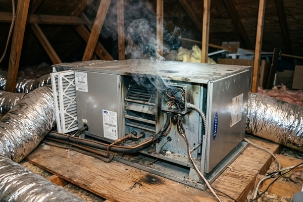 heater burning smell