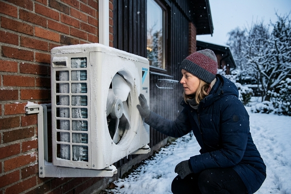why is my heat pump blowing cold air